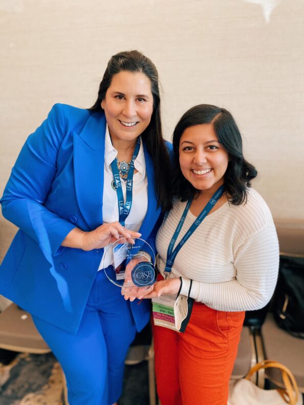 Ph.D. student Poulomi Banerjee receives CASE 2022 Rising Star award for District II (Mid-Atlantic)